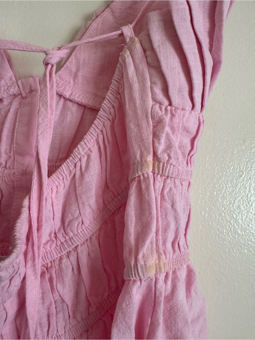 SNDYS Mahalia Sweetheart Pink Mini Dress with Spaghetti Straps - Picture 8 of 11